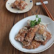 アジの竜田揚げ