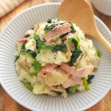レンチンで楽！新じゃがポテトサラダ・マヨ不使用♪