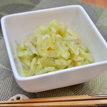 【めんつゆだし解凍】冷凍千切りキャベツのサラダ