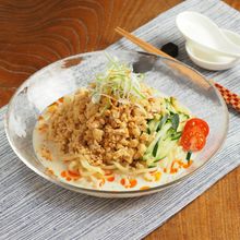 新あさひ豆腐と豆乳の冷やし担々麺