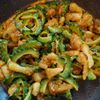 Yukkの作ってみた!投稿(じゃが芋とゴーヤのカレーコンソメきんぴら)