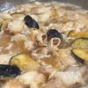 ニンニクごま油香る【ナスと豚バラの旨辛ぶっかけうどん】の工程3