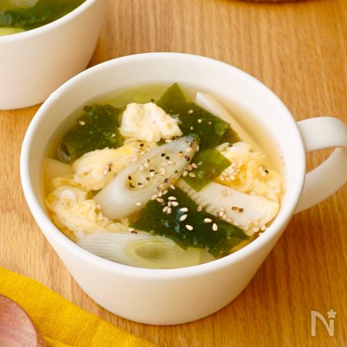 【わかたまスープ】たけのこでボリューム満点!