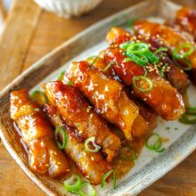 【肉巻き大根の角煮風甘辛☆】ご飯と相性抜群♡作り置きもOK！