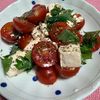 ゆっこの作ってみた!投稿(デパ地下♡デリ風《トマトと豆腐の和風サラダ》)