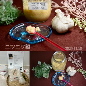クラ蔵の作ってみた!投稿(基本のニンニク麹)
