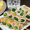 【青ネギの豚バラ巻き串焼き】おうち居酒屋にぴったり♪