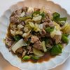 ともの作ってみた!投稿(ごはんが進む♪【豚こま野菜の回鍋肉風】)