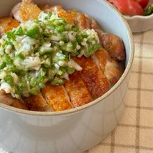 10分で完成!【オクラチキン丼】