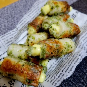 ヴェルの作ってみた!投稿(【ちくわのチーズ磯辺焼き】間違いないおいしさ♡簡単おかず♬)