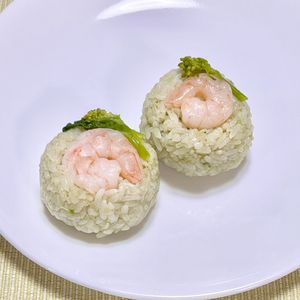 キャピタンの作ってみた!投稿(【ひな祭り】簡単♪エビと菜の花の手まり寿司♪)