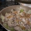 【フライパンで5分】豚こまとキャベツの梅味噌蒸しの工程3