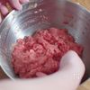 ふっくら美味しい♡煮込みハンバーグの工程1