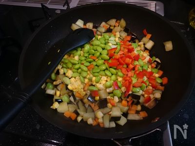 カラフル夏野菜のコンソメ炒め By Juna 神田智美 レシピサイト Nadia ナディア プロの料理家のおいしいレシピ