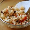 子宝煮まぜご飯でカラフルおにぎらずの工程4