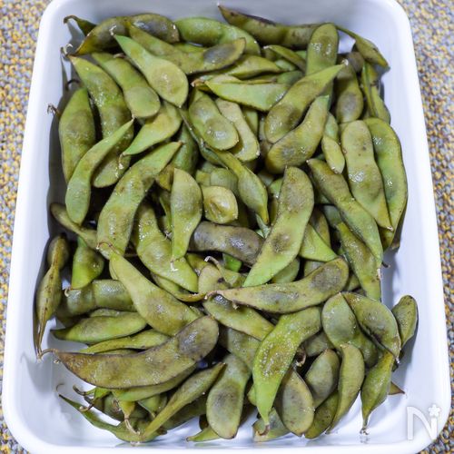 丹波篠山黒枝豆を美味しく茹でて食べる