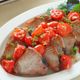 ごろごろトマトソースのカツオステーキ