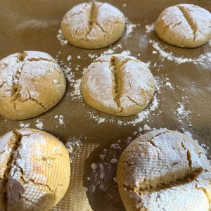 還暦料理男子の作ってみた!投稿(ふわっふわ【米粉の丸パン】グルテンフリー)