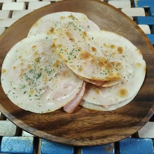 M＊Pの作ってみた!投稿(餃子の皮で簡単絶品！
パリパリチーズ焼き)