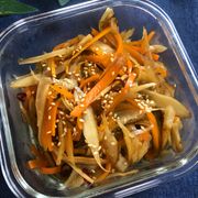 レンジで作り置き♡簡単『きんぴらごぼう』