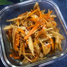 レンジで作り置き♡簡単『きんぴらごぼう』