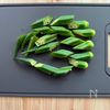 オクラとわかめのナムル♪レンジで作る簡単レシピ！の工程1