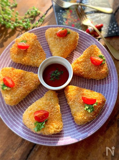 〝チーズとろけるさっくりコロッケ〟バッター液のレシピ付き！