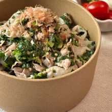 10分で完成！【ねばトロ豚しゃぶ丼】