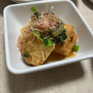 ぽちゃこの作ってみた!投稿(ヘルシー満足おかず🙆🏻‍♀厚揚げと小松菜のおかか和え😋)
