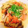 お料理happy🍀の作ってみた!投稿(バター×ポン酢で最高!塩鮭としめじのパスタ)