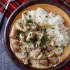 濃厚クリーミー！うま味溢れる【ジョンソンヴィルのフリカッセ】の工程3