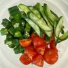 夏バテ予防《夏野菜たっぷり♡中華サラダ》の工程1