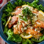 新玉大葉ソースと食べる【ぶりの竜田揚げ】