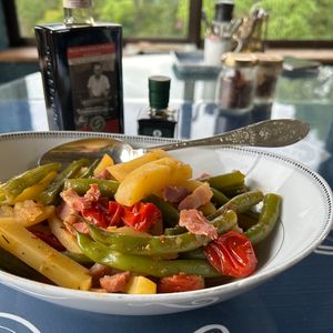 Memento-MORIの作ってみた!投稿(インゲンと新じゃがのトマト煮)