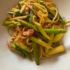 Rikoの作ってみた!投稿(アスパラベーコンのレモンバター醤油パスタ【#簡単 #時短】)