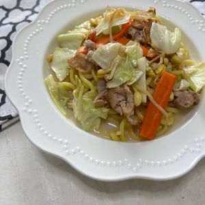 きらの作ってみた!投稿(野菜たっぷり！夏の冷やし塩ちゃんぽん🍜)