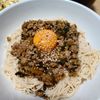 Yukkの作ってみた!投稿(卵黄とろりんニラ玉肉味噌混ぜそうめん【レンジニラ肉味噌】)