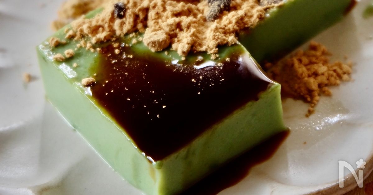牛乳消費 抹茶のプルプルミルクプリン By 藤田 圭子 レシピサイト Nadia ナディア プロの料理家のおいしいレシピ