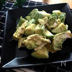 美味しいー箸がとまらない♡アボカドとささみのマヨポン