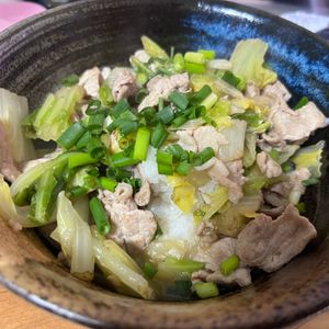 849763の作ってみた!投稿(柚子胡椒がアクセント！簡単【豚あんかけ丼】)