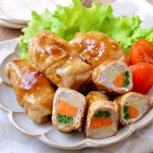 確実に旨い♡『三色肉巻きの甘味噌照り焼き』味付け一律大さじ1