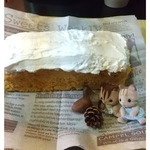 チョロリスの作ってみた!投稿(柑橘が爽やか〜♪【キャロットケーキ】)