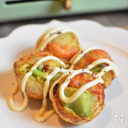 アボカドかにかまチーズ たこ焼き たこパにおススメ By ふじたかな レシピサイト Nadia ナディア プロの料理家のおいしいレシピ