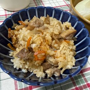 ご自由にどうぞ。の作ってみた!投稿(【かしわめし】甘くて濃い福岡の味♪おにぎりも最高!)
