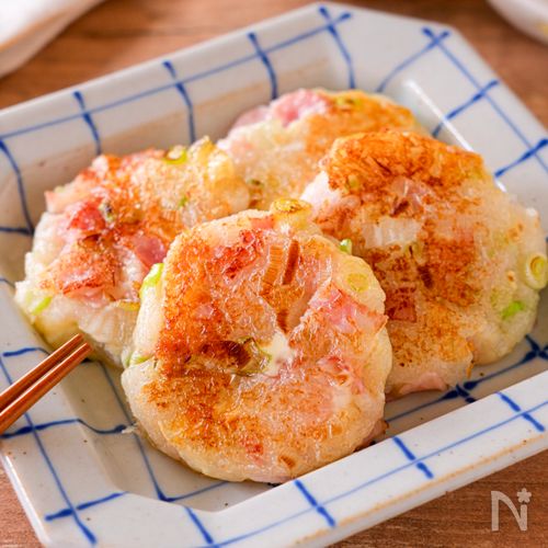 【ねぎベーコンの大根もち】もちもち♡やみつきおつまみ！