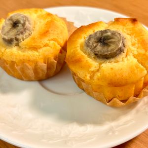 ゆちの作ってみた!投稿(基本の米粉プレーンマフィン【ふわふわ食感！】)