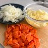 もう粉末買わん！【にんじんポタージュ】の工程1