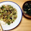 729609の作ってみた!投稿(なすとピーマンのひき肉ごはん)