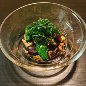 りんの作ってみた!投稿(火を使わない！なすとツナのさっぱり和え)