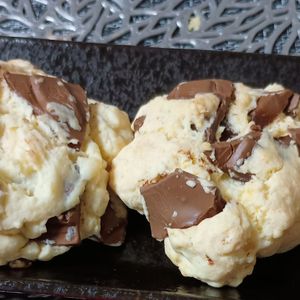 ゆずの作ってみた!投稿(本当は秘密にしたい♡焼くまで5分♡チョコレートスコーン♡)